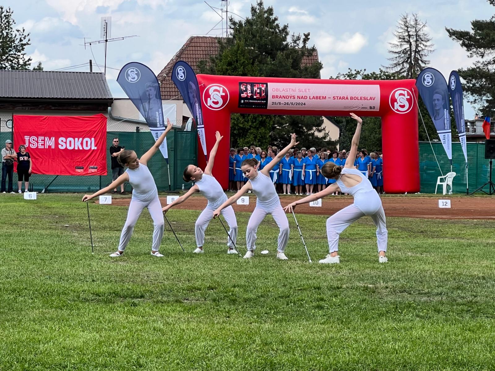 Následující choreografií jsme se přesunuli do Afriky - taneční tým Wakanda