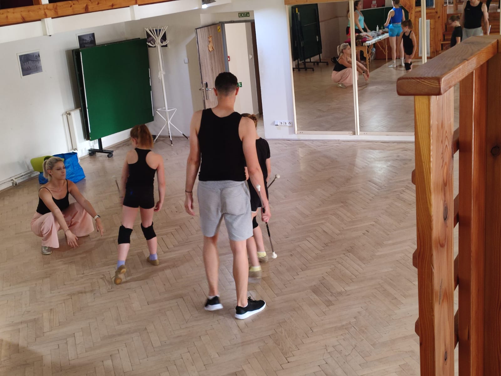 Mladším dívkám stavěl zahraniční trenér choreografii poprvé a byla to pro ně velká výzva