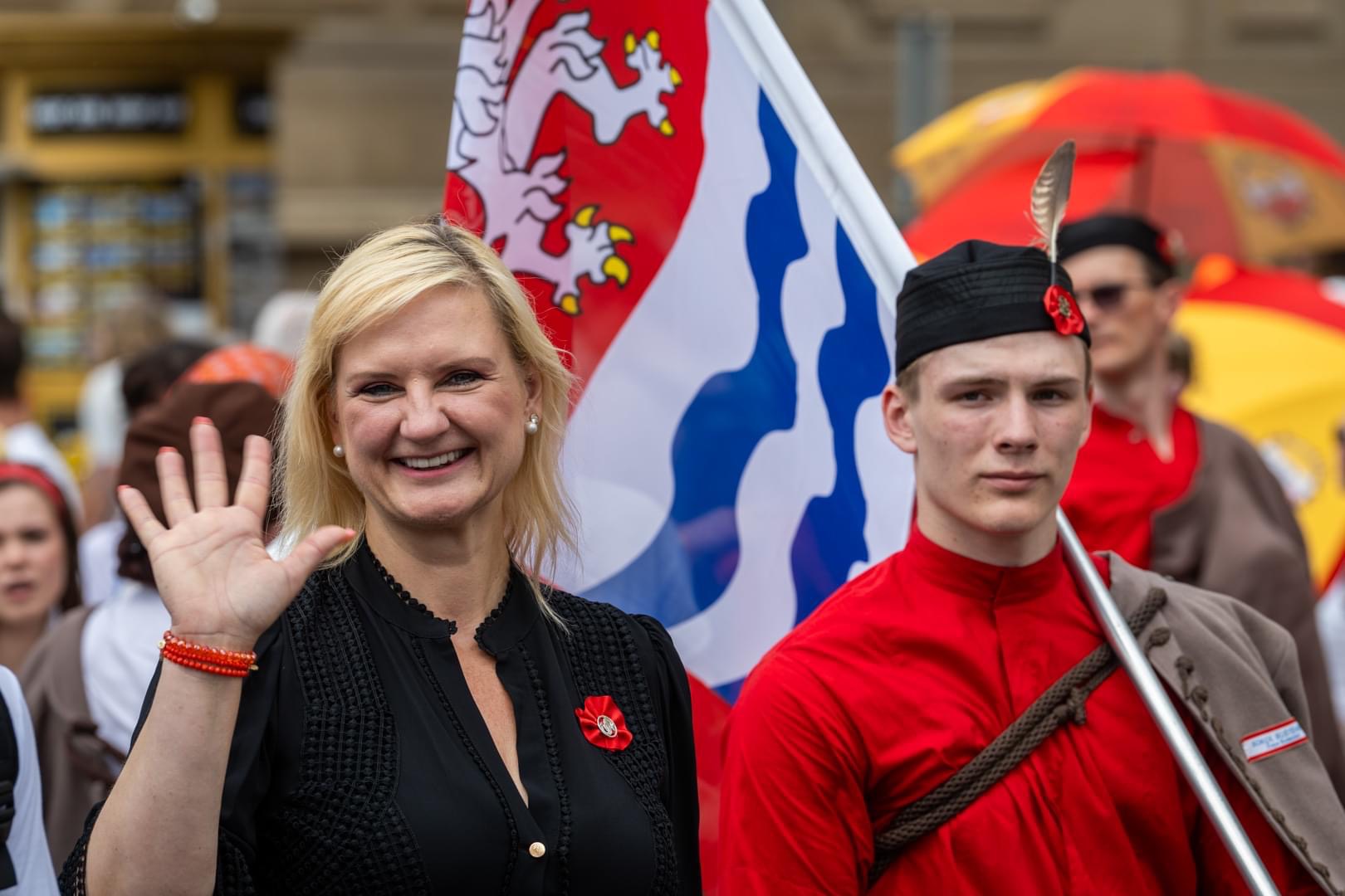 Hejtmanka Středočeského kraje paní Petra Pecková